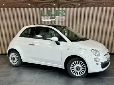 Used Fiat 500 Lounge 69 HP (50 kW) 2013 White Hatchback