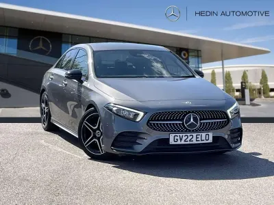 Used Mercedes A180 AMG Line Premium 136 HP (100 kW) 2022 Grey Sedan