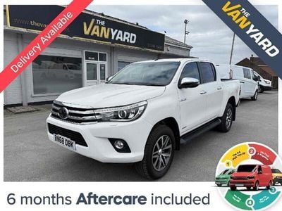 White Used 2018 Toyota HiLux Pickup | £19,999 (Fair price)