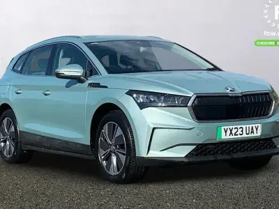 Used Skoda Enyaq iV ecoSuite 150 kW (204 HP) 2023 Silver SUV
