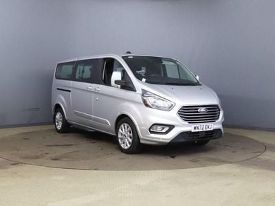 Silver Used 2022 Ford Tourneo Custom Titanium Van | £18,990 (Good price)