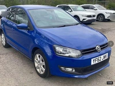 Used VW Polo Match 60 HP (44 kW) 2013 Blue Hatchback