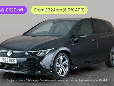 Black Used 2023 VW Golf VIII R-line Hatchback | £20,671 (Fair price)