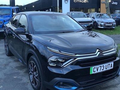 Black Used 2023 Citroën e-C4 Shine Sedan | £13,495 (Fair price)