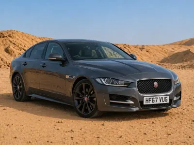 Begagnad Jaguar XE R-Sport 180 HK (132 kW) 2017 Grå Sedan