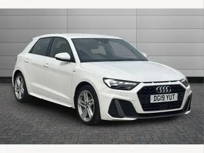 Used Audi A1 S-Line 116 HP (85 kW) 2019 White SUV