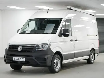 Used VW Crafter 102 HP (75 kW) 2021 White Van