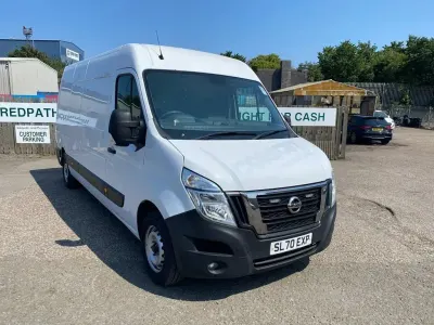 Used Nissan NV400 Tekna 135 HP (99 kW) 2020 White Van