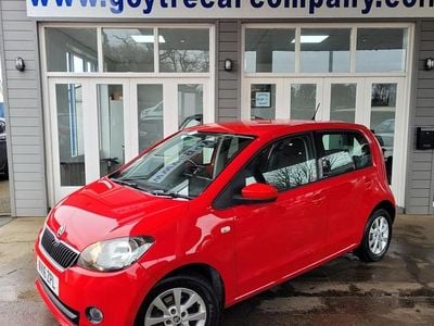 Used Skoda Citigo SE L 75 HP (55 kW) 2016 Red Hatchback