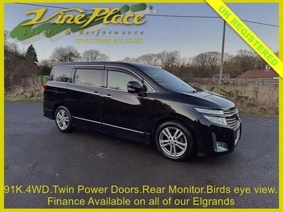 Black Used 2010 Nissan Elgrand MPV | £11,000 (Expensive)