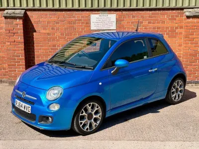 Used Fiat 500 S 105 HP (77 kW) 2015 Blue Hatchback