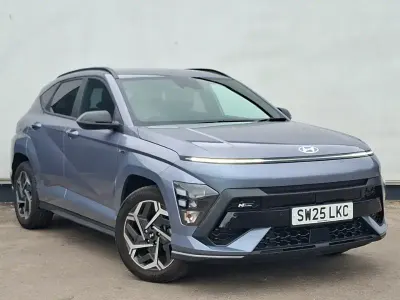 Used Hyundai Kona N Line 129 HP (94 kW) 2025 Blue SUV