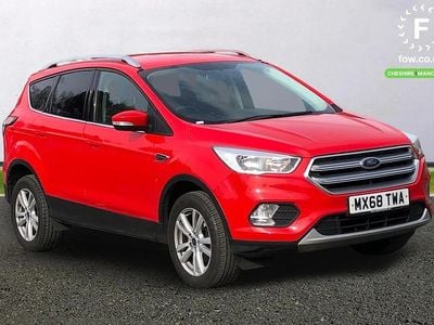Used Ford Kuga Zetec 120 HP (88 kW) 2018 Red SUV