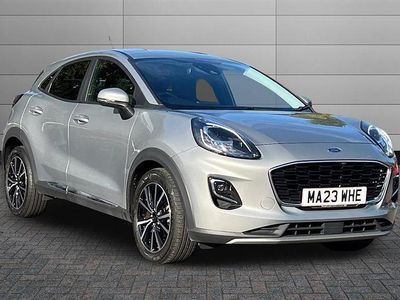 Silver Used 2023 Ford Puma Titanium Hatchback | £14,550 (Good price)