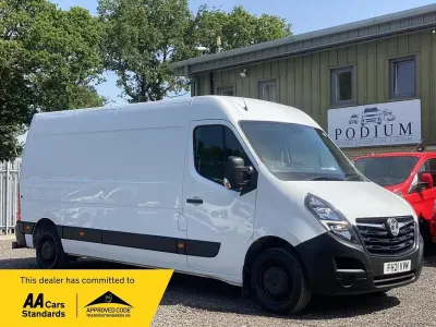 Used Vauxhall Movano S 2021 White