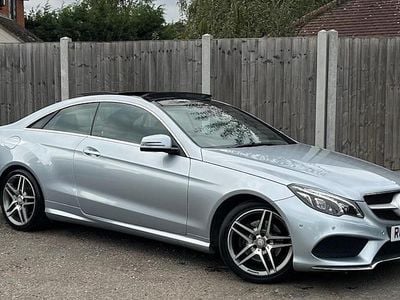Silver Used 2015 Mercedes E250 AMG line Coupe | £9,297 (Good price)