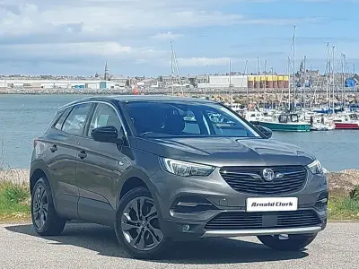 Used Vauxhall Grandland X Sport 130 HP (95 kW) 2019 Grey SUV