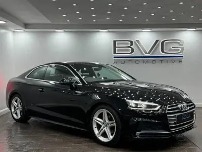 Używany Audi A5 S-Line 190 KM (139 kW) 2017 Czarny Coupe