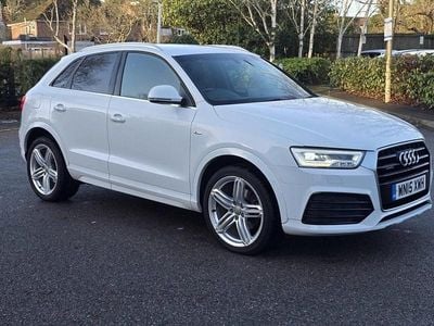 White Used 2015 Audi Q3 S-line plus SUV | £7,750 (Fair price)