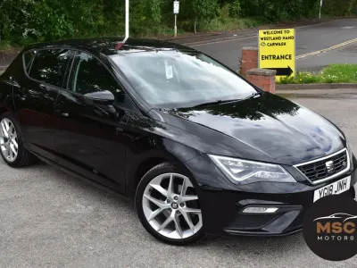 Second-hand Seat Leon FR 2018 Negru Hatchback