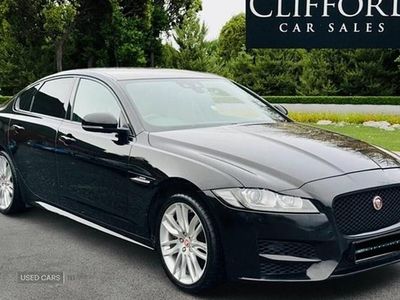 Black Used 2016 Jaguar XF R-Sport Sedan | £9,995 (Expensive)