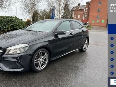 used Mercedes A200 A-Class 2.1D AMG LINE 5d 134 BHP