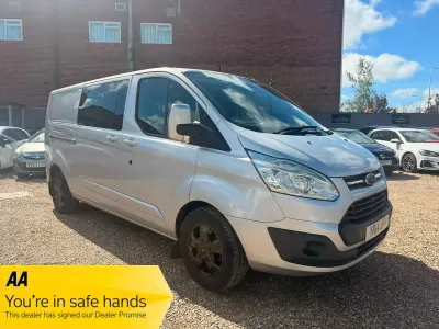 Used Ford Transit Custom Limited 125 HP (91 kW) 2014 Silver Van