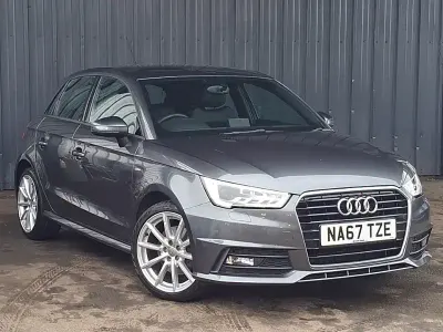 Used Audi A1 S-Line 125 HP (91 kW) 2018 Grey Hatchback