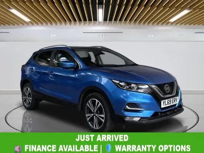 Used Nissan Qashqai N-Connecta 140 HP (102 kW) 2019 Blue SUV