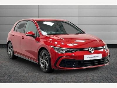 Used VW Golf VIII R-line 150 HP (110 kW) 2021 Red Hatchback