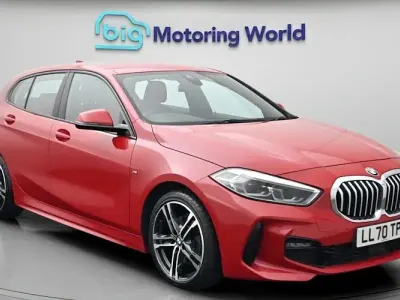 Used BMW 118 M Sport 140 HP (102 kW) 2020 Red Hatchback