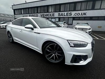 Used Audi A5 S-Line 2023 White Coupe
