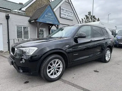 Used BMW X3 2015 Black SUV