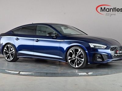 Used Audi A5 Sportback Black Edition 204 HP (150 kW) 2022 Blue Hatchback
