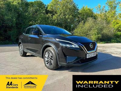 Used Nissan Qashqai Acenta Premium 2022 Black SUV