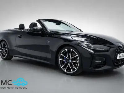 Used BMW 420 M Sport 184 HP (135 kW) 2021 Black Cabriolet