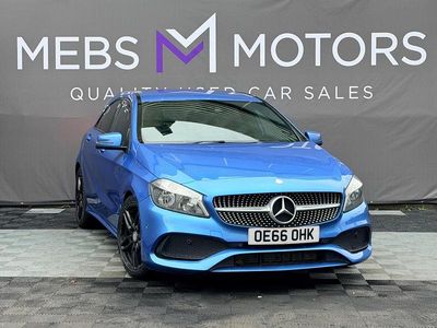 Used Mercedes A200 AMG line 2017 Blue Hatchback