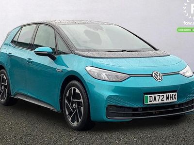 Turquoise Used 2021 VW ID.3 Comfortline Hatchback | £13,999 (Fair price)