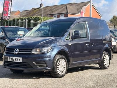 Used VW Caddy Trendline 102 HP (75 kW) 2018 Blue MPV