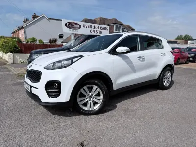Used Kia Sportage 114 HP (83 kW) 2016 White SUV
