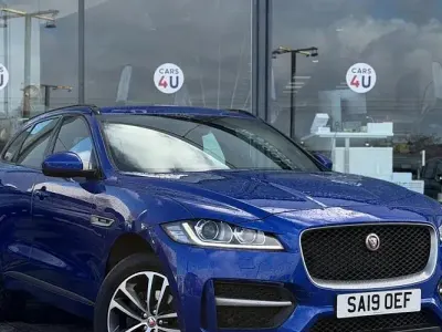 Used Jaguar F-Pace R-Sport 180 HP (132 kW) 2019 Blue SUV