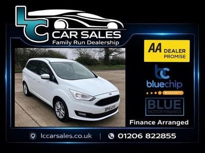 Usado Ford Grand C-Max Zetec 120 HP (88 kW) 2015 Branco Monovolume