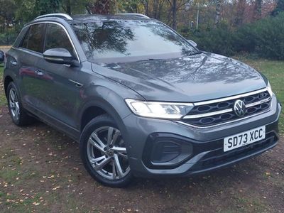Grey Used 2023 VW T-Roc R-line SUV | £21,498 (A bit pricey)