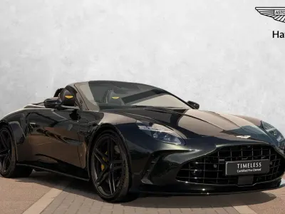 New Aston Martin V8 Vantage 680 HP (500 kW) 2026 Green Cabriolet
