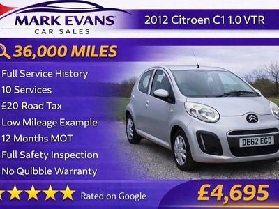 Used Citroën C1 VTR Sport 68 HP (50 kW) 2012 Grey Hatchback