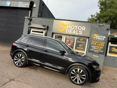 Used VW Tiguan R-line 150 HP (110 kW) 2017 Black SUV