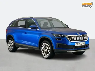 Used Skoda Kodiaq SE L Executive 150 HP (110 kW) 2023 Blue SUV