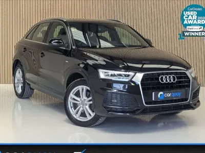 Used Audi Q3 S-Line 150 HP (110 kW) 2018 Black SUV