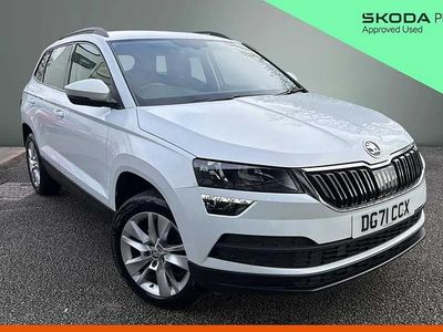 Used Skoda Karoq SE 108 HP (79 kW) 2021 White SUV
