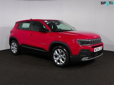Red Used 2024 Jeep Avenger Altitude SUV | £15,299 (Fair price)